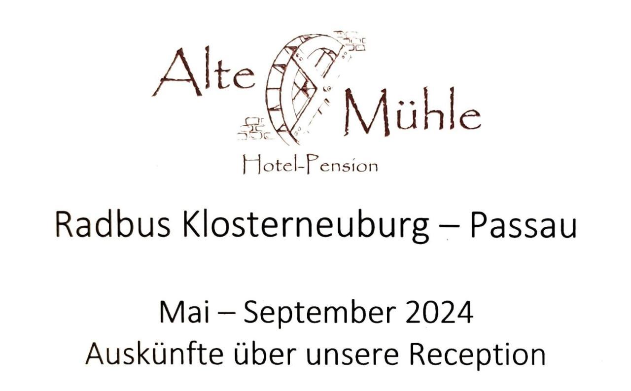Hotel Pension Alte Muehle Klosterneuburg Exteriör bild